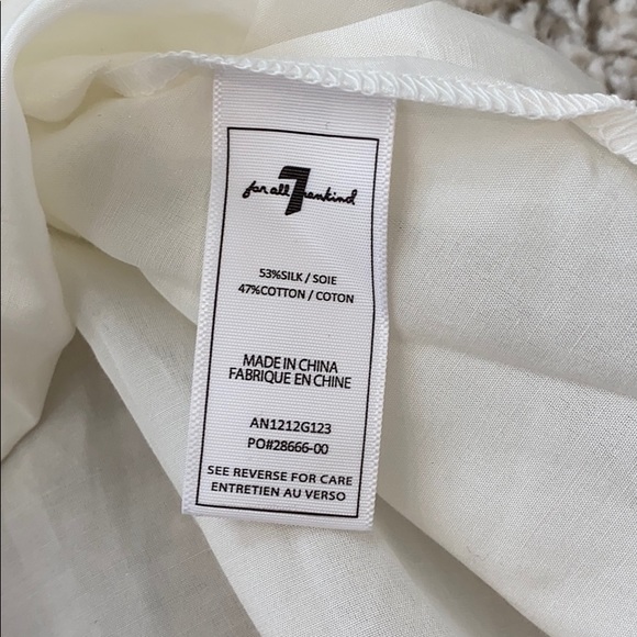 Off white Seven off the shoulder blouse. - Picture 3 of 4